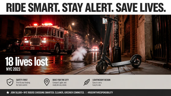 Ride Safe or Don't Ride: Why Metro America Is the Most Safe Electric Scooter for NYC Apartment Riders