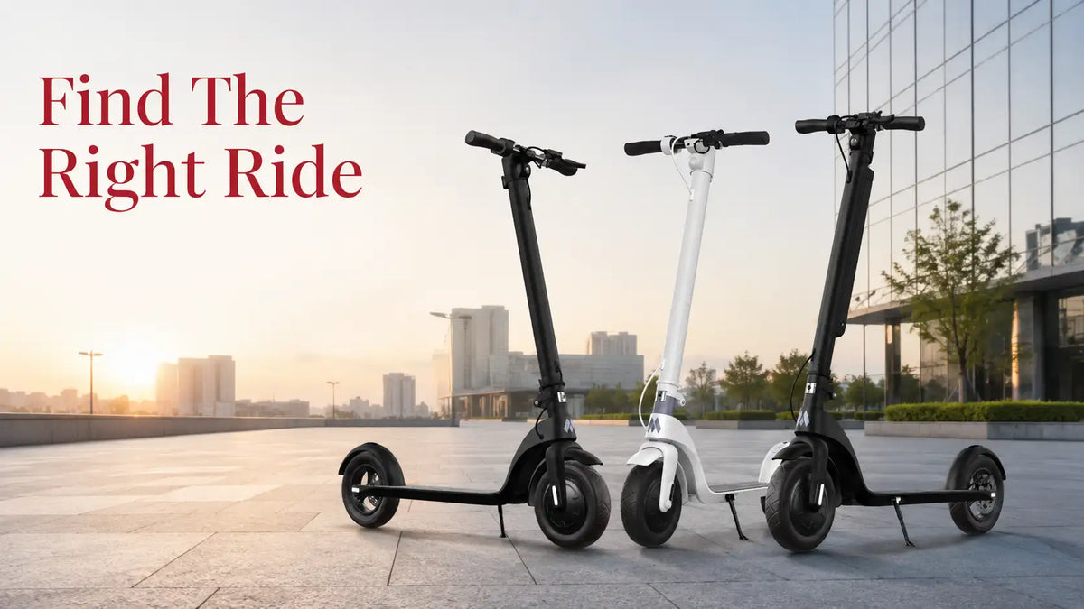Header image for Metro America's 2026 electric scooter comparison of the METRO City and City Pro against GoTrax and Segway