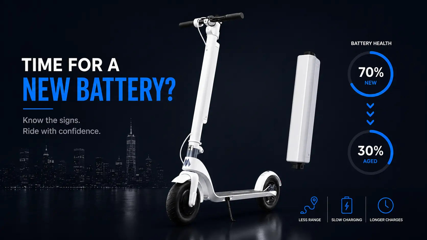 Electric Scooter Battery Replacement — When, Why, and How to Replace Safely