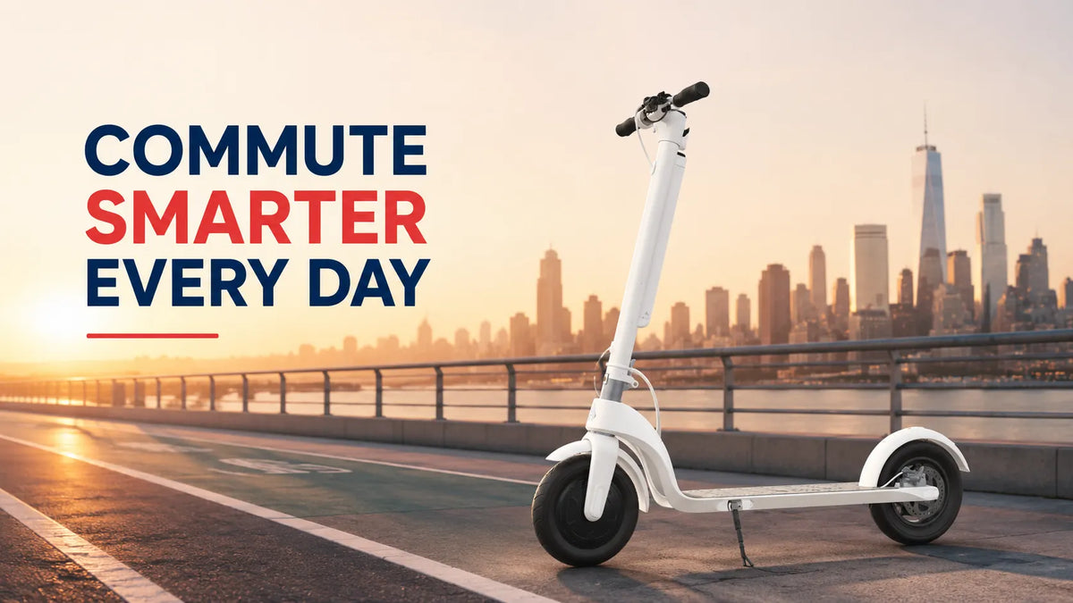 Header image for Metro America's weighted commuter electric scooter comparison worksheet