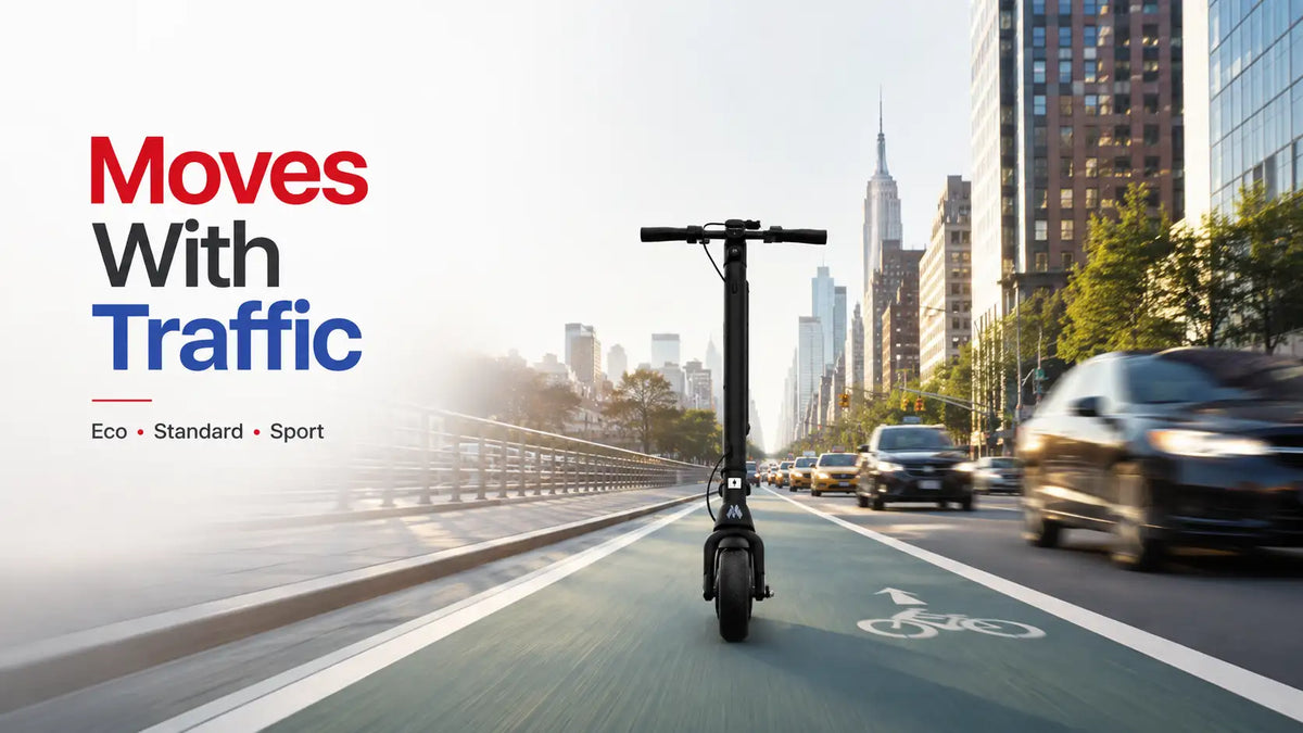 Header image for Metro America's guide to 20 mph electric scooters with METRO+ app speed control